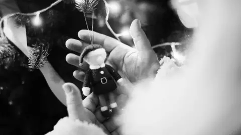 santa claus nino con cancer