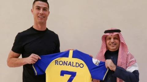 Cristiano Ronaldo llega al Al Nassr.