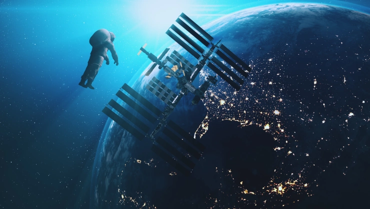 Astronauta manda mensaje a la Tierra