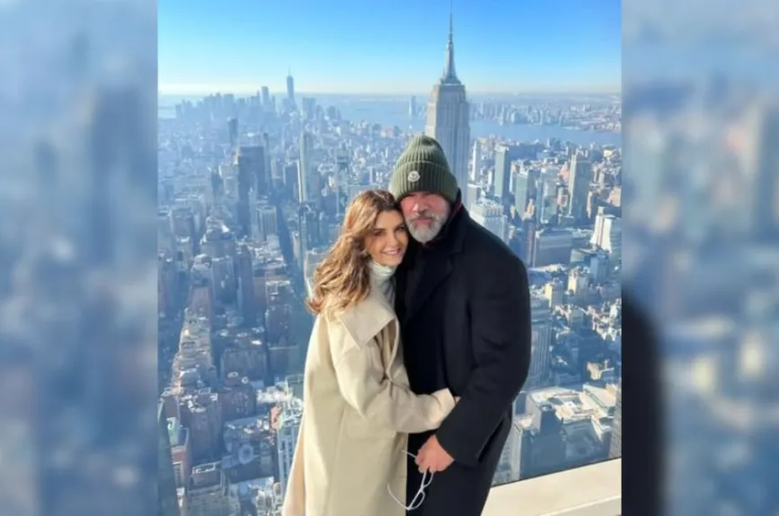 Eduardo Santamarina y Mayrín Villanueva | Crédito: Instagram @mayrinvillaneva