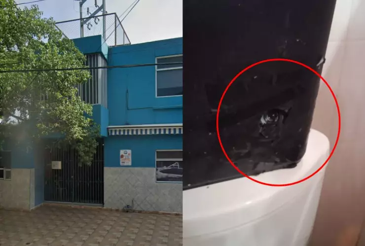 Hallan cámaras ocultas en baños de primaria en Monterrey