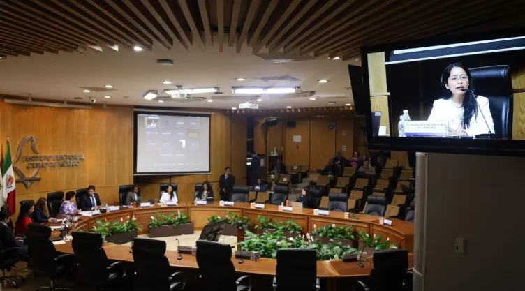 Sede central del IECM trabaja de forma remota ante protesta de grupo del PRD capitalino
