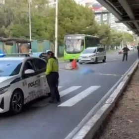 Hombre muere atropellado en calles de Cuajimalpa; el conductor se dio a la fuga