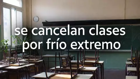 Cancelan clases por frío extremo en Edomex