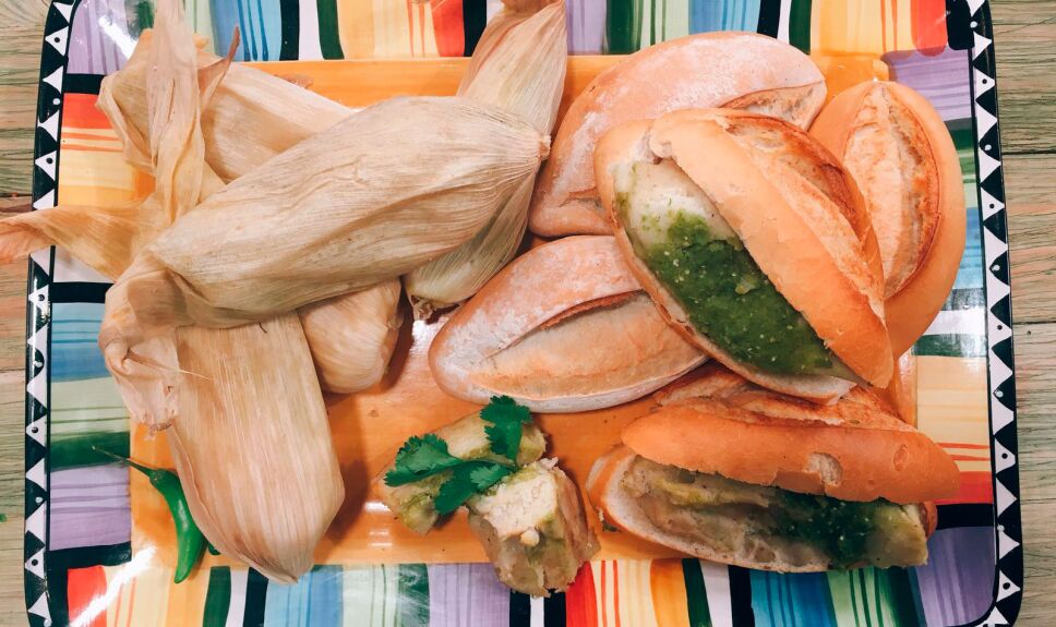 cocineros mexicano, tamales verdes