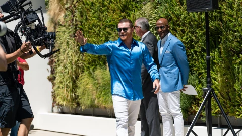 Canelo Charlo conferencia de prensa box los angeles