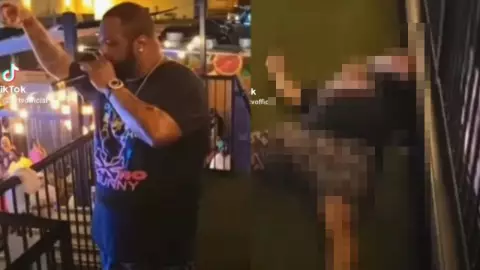 VIDEO: Momento en que rapero Big Pokey colapsa en antes de morir