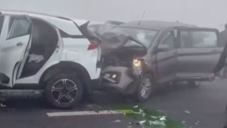 tragedia en la autopista Yamuna