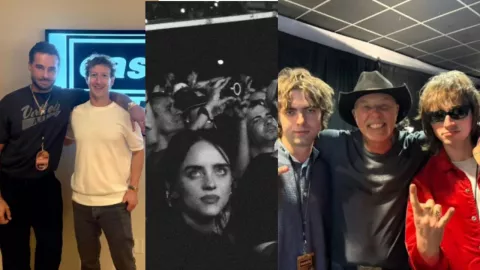 Celebridades que asistieron al concierto de Oasis en Los Ángeles
