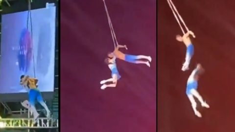 muere acróbata china en plena presentaión