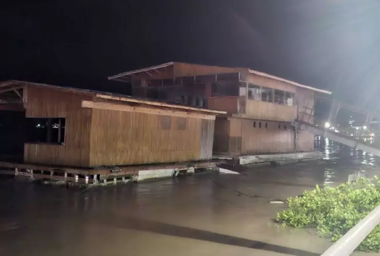 Restaurante flotante de Tuxpan