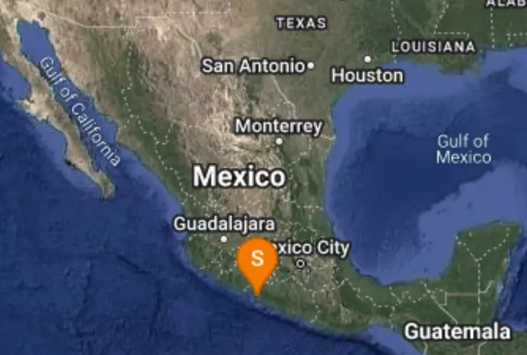 temblor hoy 25 de diciembre en mexico
