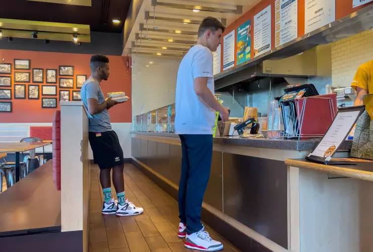 El restaurante mexicano Qdoba