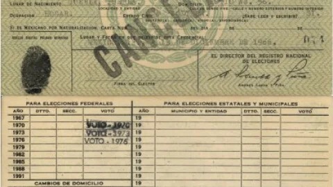 primera credencial para votar