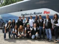 Omnibus de México transportando al equipo