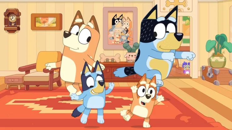 Capítulos de Bluey que hablan sobre la familia