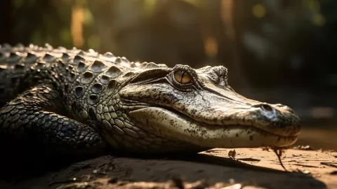 VIDEO Caimán arrancó el brazo a un joven que salió a orinar
