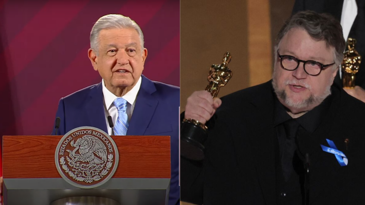 As&iacute; felicit&oacute; AMLO a Guillermo del Toro por el Oscar a Mejor Pel&iacute;cula Animada