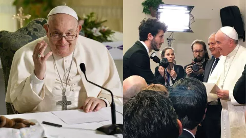 “Vuela alto": Así se despiden las celebridades del Papa Francisco tras confirmarse su fallecimiento