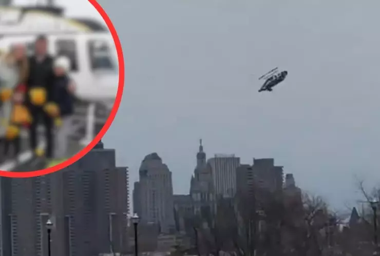 Confirman identidad de víctimas tras desplome de helicóptero en el río Hudson, Nueva York