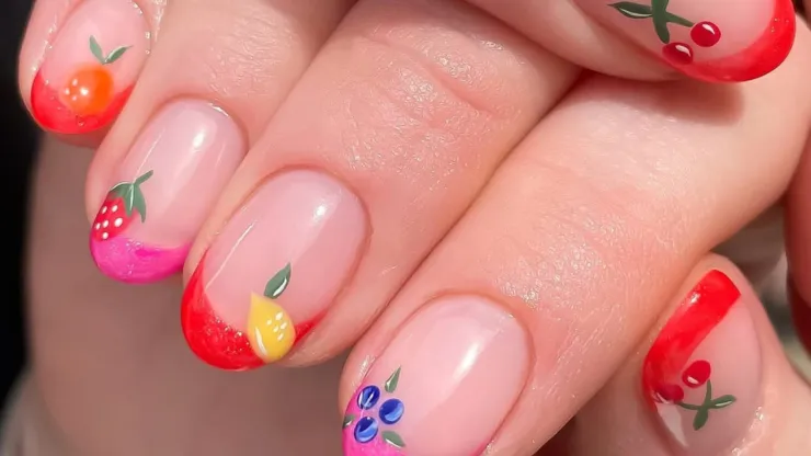 uñas con frutas primavera 2026