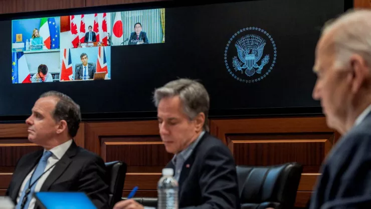 G7 condena el ataque de Irán a Israel