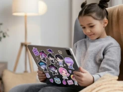 4 ideas de stickers de Baby Saja Boys para decorar la tablet de una verdadera fan de KPop Demon Hunters