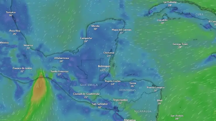 Prevén tormentas en la Península de Yucatán, toma precauciones