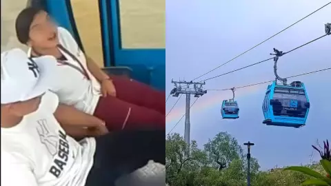 mexico cablebus pareja delicioso teleferico ecuador