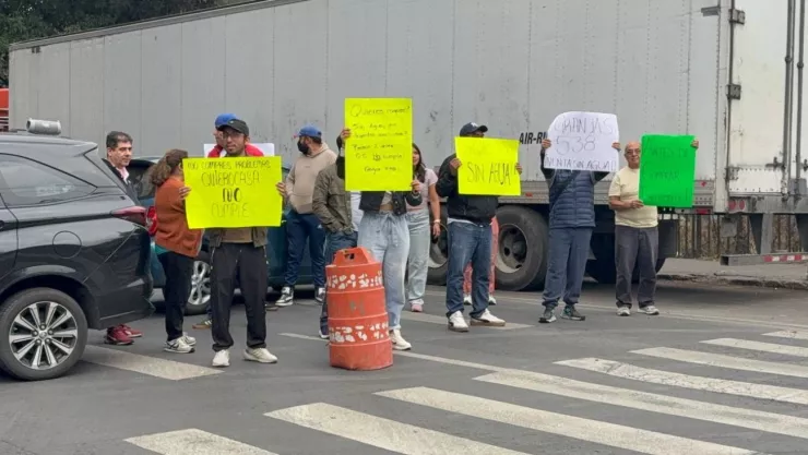 Bloqueos paralizan la CDMX hoy 13 de abril