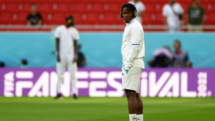 Michy Batshuayi, delantero de Bélgica