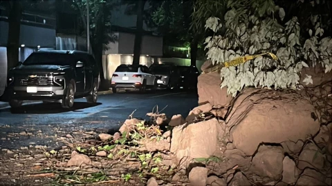 Accidentes y deslaves durante la noche en la CDMX.