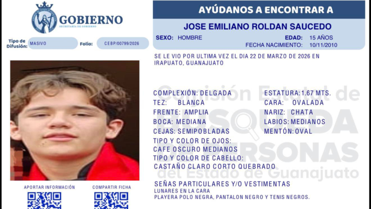 Desaparecidos Guanajuato ¿Quién es José Emiliano Roldán Saucedo y qué sabemos de su desaparición en Irapuato.png