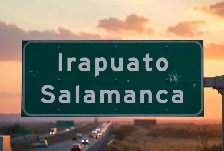¿No hay paso Este es el tráfico en la carretera Irapuato-Salamanca por la mañana del martes 2 de diciembre (1).jpg