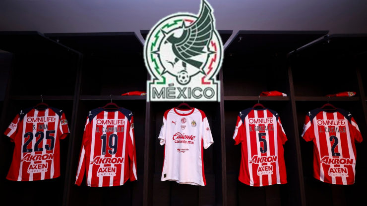 CONFIRMADO: Selección Mexicana convoca a 6 jugadores de Chivas