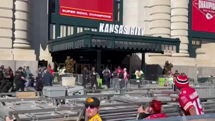 Balacera en el desfile de Kansas City