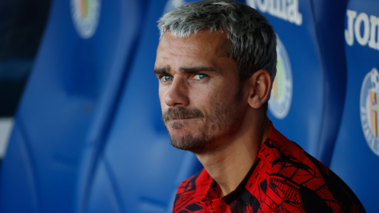 Antoine Griezmann con el Atlético de Madrid