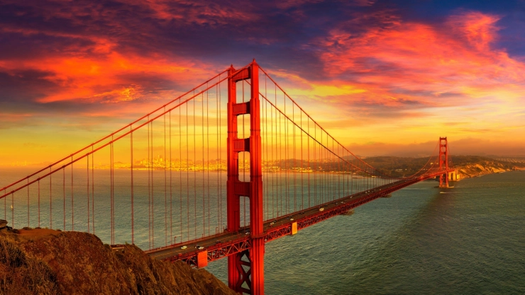 Puente Golden Gate de San Francisco, California