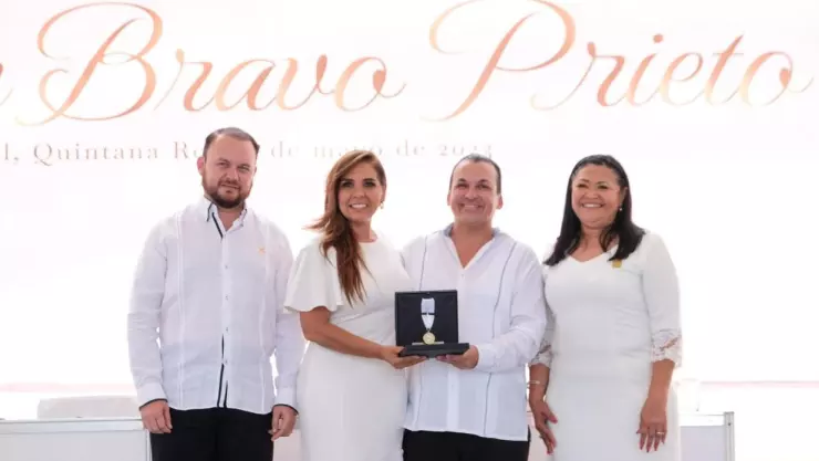 Entregan medalla al Mérito de Protección Ecológica “Ramón Bravo Prieto”