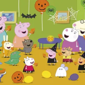 Peppa Pig Libros de Halloween para niños de 3 a 6 años que aman los fantasmas.jpg