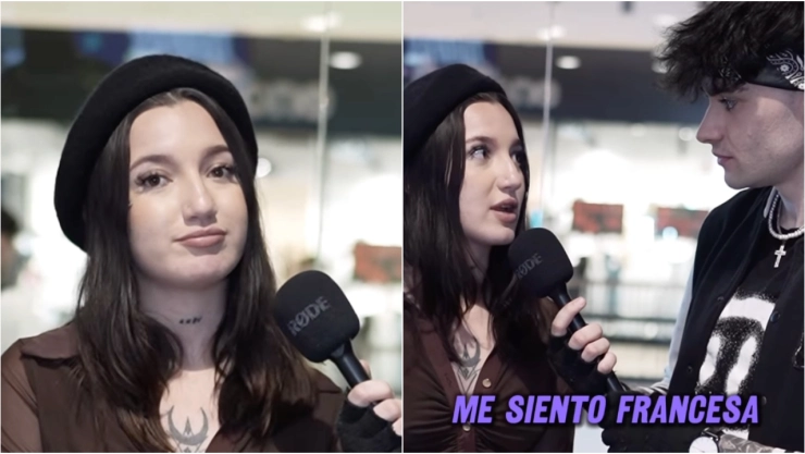 VIDEO_ ¡Yo nací en Colombia, pero me siento francesa! La respuesta de una chica que se hizo viral en