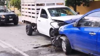 Hombre termina LESIONADO tras protagonizar FUERTE ACCIDENTE en Temozón Norte