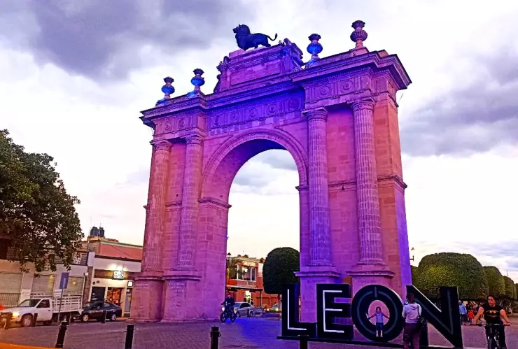 Ruta para la marcha del 8 de marzo 2024 en Leon, Guanajuato