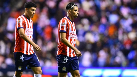 Ricardo Mar&iacute;n con Chivas