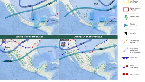Frente Frío No. 25_ ¿Cuándo llega y cómo se sentirá en Yucatán?; lo que debes de saber