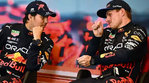 Checo Pérez siempre tuvo una buena relación con todo el equipo de Red Bull