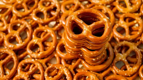 como hacer pretzels caseros