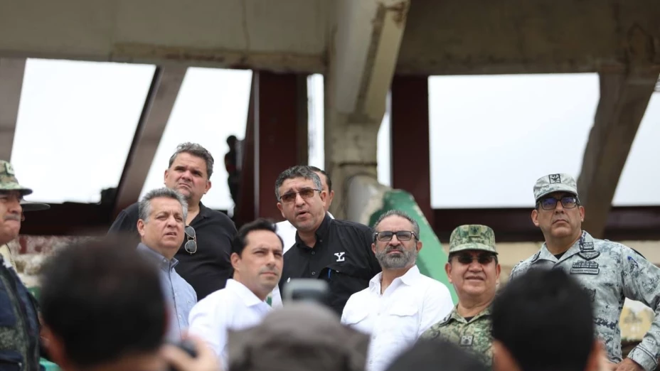 Llevan a cabo presentación de los trabajos de renovación del Estadio de Béisbol Kukulcán Álamo