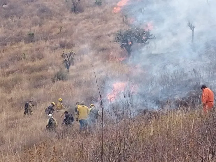 Fuera de control incendio en la Siierra de Guadalupe 2.jpg