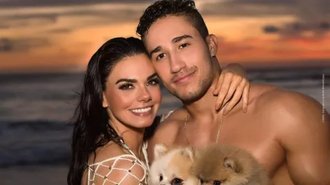 Novio de Livia Brito habla sobre el pleito con el fotógrafo de Cancún.